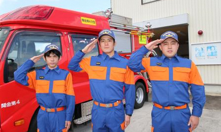 倉吉市消防団員募集の画像