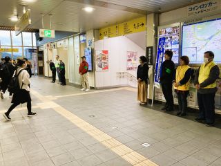 あいさつ・交通マナー運動1