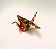 銅版折鶴