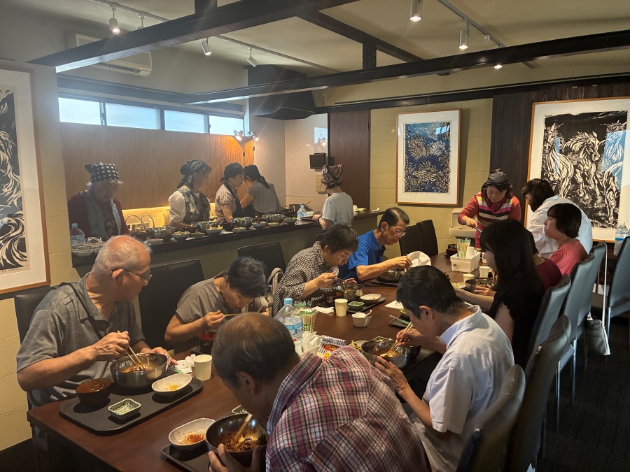 会食風景