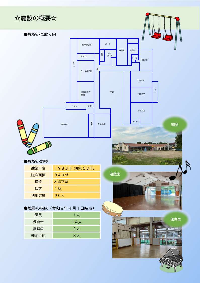 関金保育園施設の運営