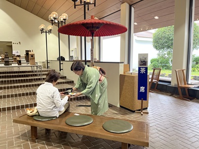 お茶席