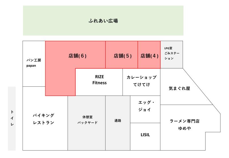 食彩館フロアマップ